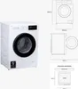Samsung Waschmaschine 8 kg 1400 U/min Weiß - WW80FG3M05AW Produktbild-Vorschau 4