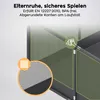 Kinder Laufstall Playpen Laufgitter 120x180 cm mit Boden, Produktbild-Vorschau 3