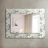 Florales Aquarellmuster – Rechteckiger Spiegel mit Druck Produktbild-Vorschau 2