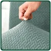 Stuhlhussen - 6 Stück - Mintgrün Jacquard - Universeller Produktbild-Vorschau 5