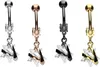 Bauchnabelpiercing Chirurgenstahl Bananabell mit Produktbild-Vorschau 4