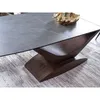 Table de salle à manger pliante OHAN - 180x95, marbre gris Voir les images du produit 7