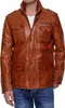 Tazzio Veste pour homme Veste en cuir Trench-coat 19706 Voir les images du produit 3
