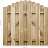 A wooden garden gate against a white background. Náhled obrázku produktu