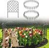 FIVMEN 10 Stück Dekorativer Gartenzaun aus Metall, Produktbild-Vorschau 1