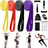 Fitnessbänder mit 4 Widerstandsstufen, Resistance Bands Set Produktbild-Vorschau 1