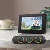 Funk Wetterstation mit LCD Farbdisplay + Außensensor Innen Produktbild-Vorschau 2