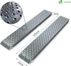 VOUNOT 2X Auffahrrampe 400kg Verzinkter Stahl, rutschfest Produktbild-Vorschau 5