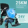 Elektrorollstuhl faltbar, elektrischer Rollstuhl mit Produktbild-Vorschau 2