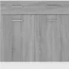 vidaXL Unterschrank mit Schublade Grau Sonoma 80x46x81,5 cm Produktbild-Vorschau 5