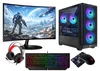 VIST Gaming PC Komplett Set  Ryzen 7 5700X RTX 5060 32GB Produktbild-Vorschau 1