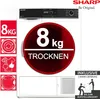 Sharp KD-HHH8S8GW3-DE Wärmepumpentrockner Produktbild-Vorschau 12
