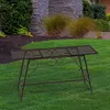 Garden Pleasure Gartenbank Lorin 950391 braun Metall 83,0 Produktbild-Vorschau 2