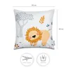 2er Set Kissenbezug 45x45 Kissen Kissenhülle Couch Kinder Produktbild-Vorschau 3
