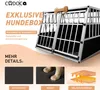 CADOCA® Hundetransportbox Aluminium Hundebox Kofferraum Produktbild-Vorschau 18
