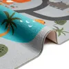 Tapis enfant Safari antidérapant gris Tapis de jeu Tapis de Voir les images du produit 5