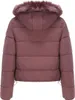 ASKSA Damen Daunenjacke Kurz Wintermantel Langarm Warm Produktbild-Vorschau 2