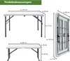 Bierzeltgarnitur 3-tlg. klappbar Länge 107 cm Produktbild-Vorschau 4
