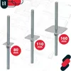 KOTARBAU® Pfostenträger 80 x 80 x 500 mm Gewinde M24 mm mit Produktbild-Vorschau 8