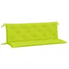 vidaXL Gartenbank-Auflagen 2 Stk. Knallgrün 150x50x7 cm Produktbild-Vorschau 1