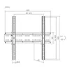 MKF-24DN440 držák na TV, Sklopný, VESA 400×400, Nosnost 35 Náhled obrázku produktu 4