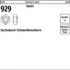 Reyher  929 6kt.Schweissmuttern M 16 Stahl (100 Stück) Produktbild-Vorschau 1