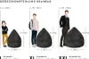 Sitzsack Sitting Point BeanBag Easy L ca. 120 Liter altrosa Produktbild-Vorschau 7