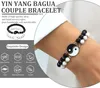 2 Stück Freundschaftsarmbänder Yin & Yang – Elastische Produktbild-Vorschau 7