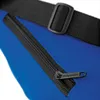 A close-up shot of a blue bag with a black zipper and strap. Anteprima dell’immagine prodotto