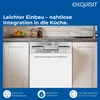 Exquisit START Einbaugeschirrspüler 45 cm, Teilintegriert, Produktbild-Vorschau 3