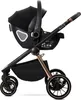 Lorelli Bianca Black 3-in-1 Kinderwagen inkl. i-Size Produktbild-Vorschau 8