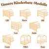 Kinderbett Nora mit Rausfallschutz und Lattenrost | 180x80 Produktbild-Vorschau 15