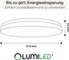 LUMILED LED Deckenlampe 36W 3820 Lm Deckenleuchte 4000K Produktbild-Vorschau 7