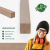 Holzleiste - Eiche gehobelt - 25 x 25 x 800 mm Produktbild-Vorschau 4