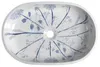 Sapho PRIORI Keramik-Waschtisch 60x40cm, Weiß mit blau Produktbild-Vorschau 5
