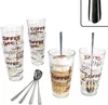 6x Candy Latte Macchiato Gläser 300ml + 6x Style Art Löffel Produktbild-Vorschau 1
