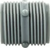 Close-up of a gray threaded plastic fitting. Produktbild-Vorschau