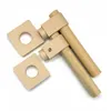 Türklinke Beige 1 Paar Quadratische Rosette Modernes Design Produktbild-Vorschau 3