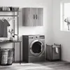 vidaXL Nástěnná skříňka Grey Sonoma 60x31x60 cm Dřevěný Náhled obrázku produktu 2