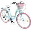 Damenfahrrad Davi Emma 28", 7 Gänge, 160-185 cm, Blau/Rosa Produktbild-Vorschau 1