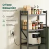 Mai & Mai Küchenregal stehend mit 4 Ebenen, Standregal Produktbild-Vorschau 4