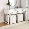 Theo&Cleo Sitzhocker in Bogenform Weicher Fußhocker Produktbild-Vorschau 9