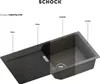 Schock Superb D-100L A Onyx - SUPD100LAGON Granitspüle Produktbild-Vorschau 6