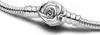 Pandora Moments Rose fleurie fermeture serpent bracelet à Voir les images du produit 6