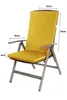 Stuhlkissen 2er set | Sitzkissen 110x47x4cm Orange | Produktbild-Vorschau 2