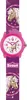 Scout Mädchenuhr Pferde aus Kunststoff, pink, violett Produktbild-Vorschau 3
