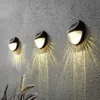 Zestaw 3 kinkietów ogrodowych Led solarnych FENCY Podgląd zdjęcia produktu 1