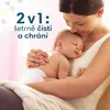 A mother holding her sleeping baby. Anteprima dell’immagine prodotto