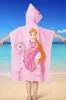 Kinder-Poncho-Handtuch mit Kapuze 120x60 cm – Produktbild-Vorschau 7