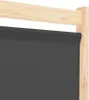 vidaXL Séparation de pièce 6 pièces Gris 240 x 170 x 4 cm Voir les images du produit 5